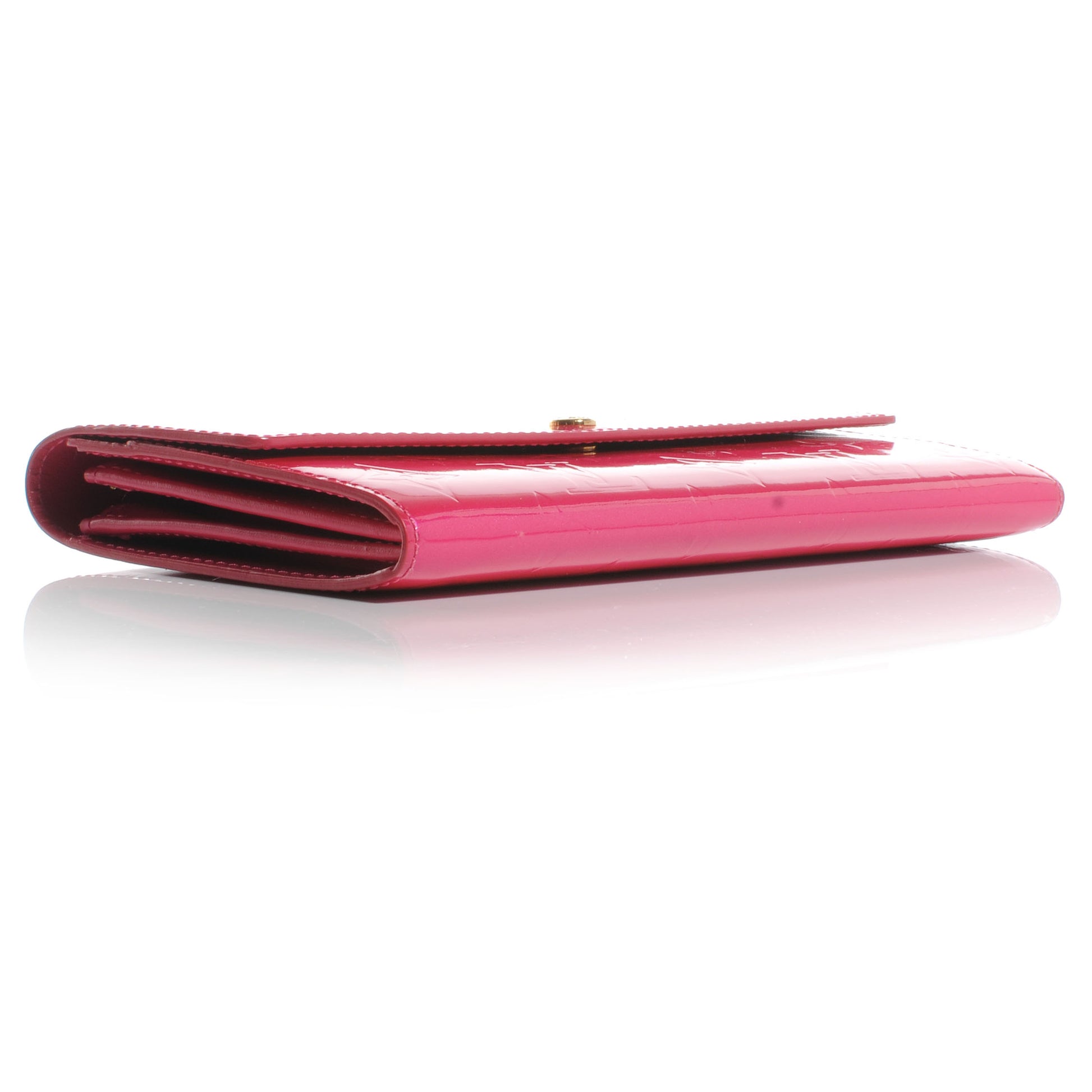 Louis Vuitton Vernis Sarah Wallet Fuchsia 4 of 8
