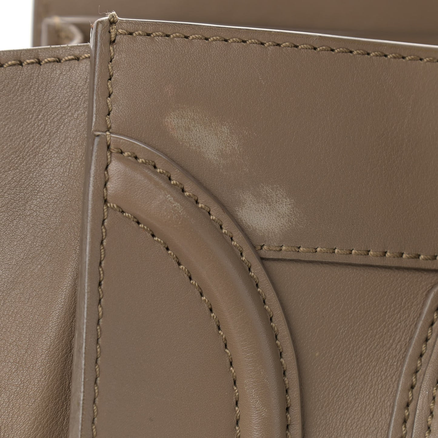 Smooth Calfskin Mini Luggage Camel