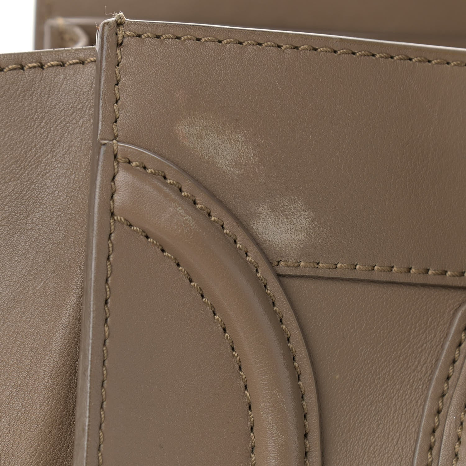Celine Smooth Calfskin Mini Luggage Camel 18 of 21