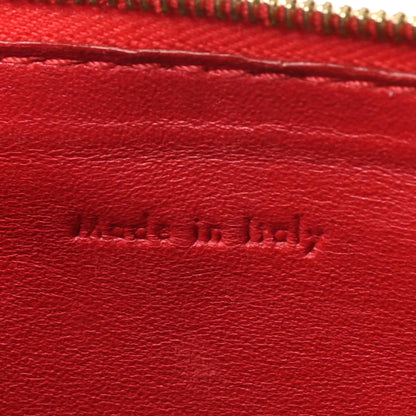 Celine Lambskin Bi-Color Solo Clutch Pouch Raspberry Butter 5 of 12
