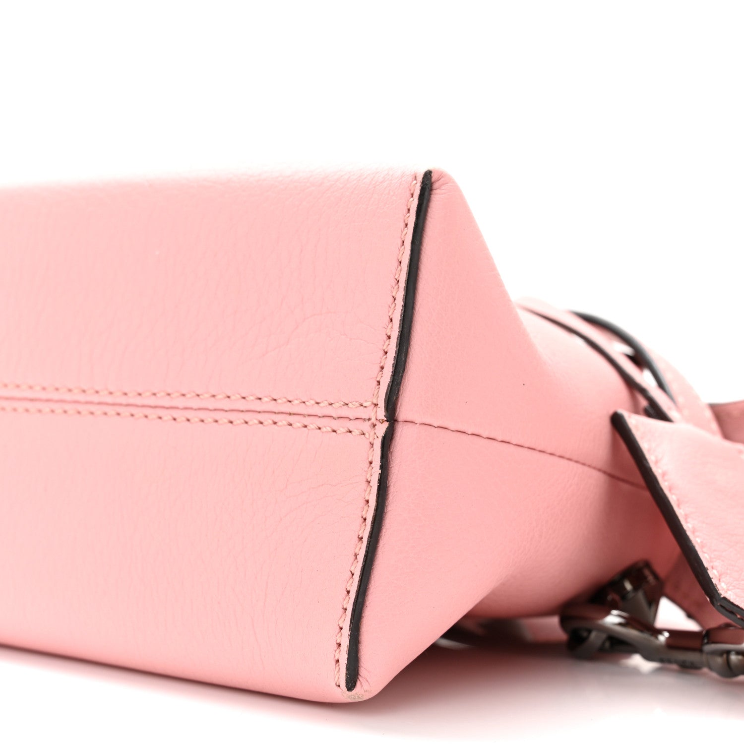 Fendi Vitello Dolce Crystal Croc Tail Mini By The Way Boston Bag Light Pink 10 of 12