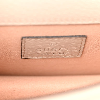 Gucci GG Supreme Monogram Textured Dollar Calfskin Super Mini Dionysus Shoulder Bag Beige Mystic White Oatmeal 6 of 11