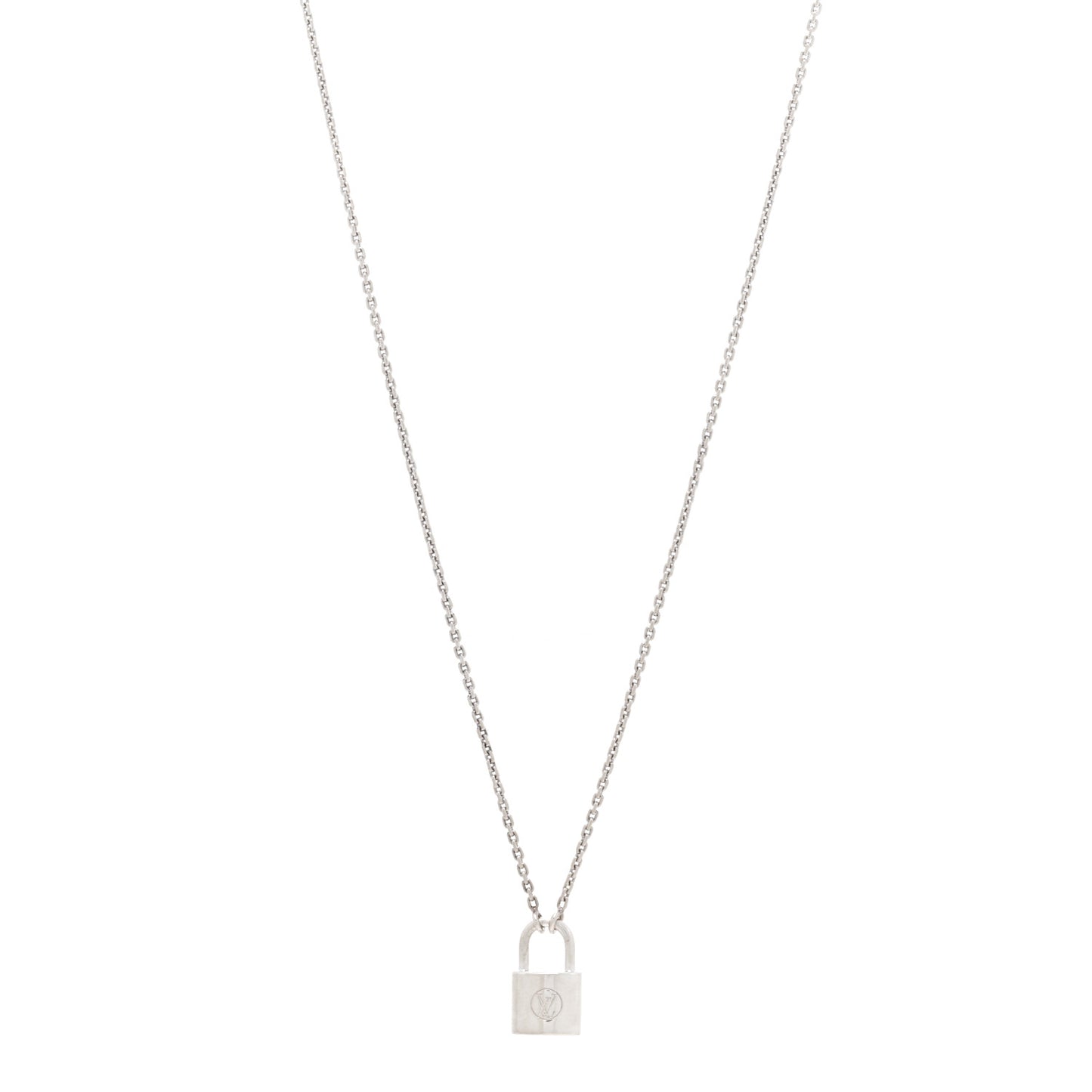 Sterling Silver Lockit Necklace