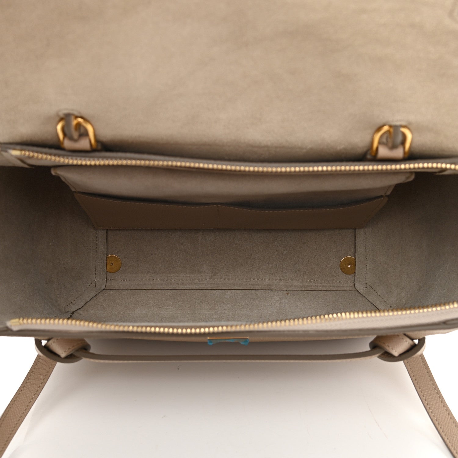 Celine Grained Calfskin Mini Belt Bag Dune 5 of 10