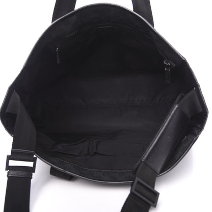 Gucci GG Plus Monogram Travel Bag Black 4 of 12