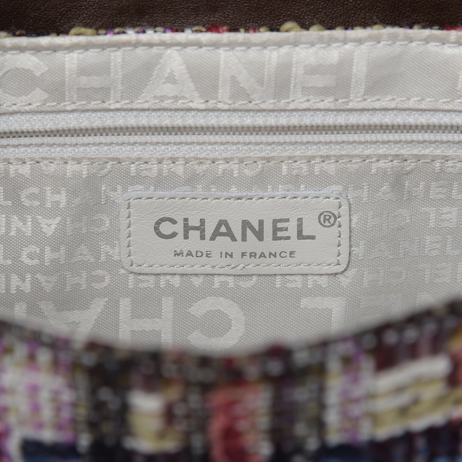 Chanel Rabbit Fur Tweed Lizard Small Fantasy Flap Multicolor 8 of 9