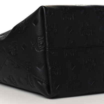 MCM Calfskin Ottomar Medium Klara Hobo Black 9 of 10
