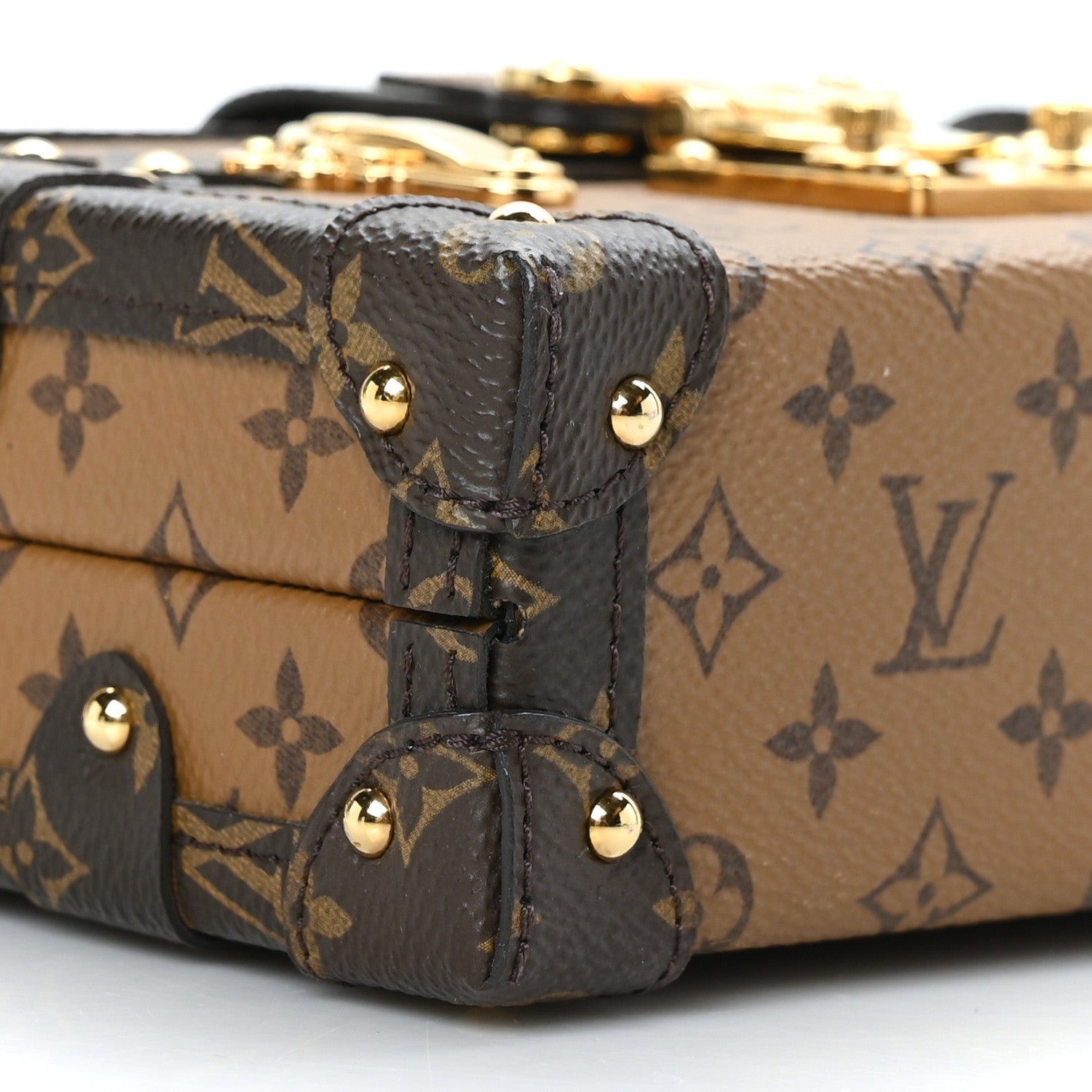 Louis Vuitton Reverse Monogram Petite Malle 9 of 10