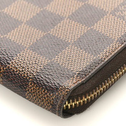 Louis Vuitton Damier Ebene Zippy Wallet 8 of 9