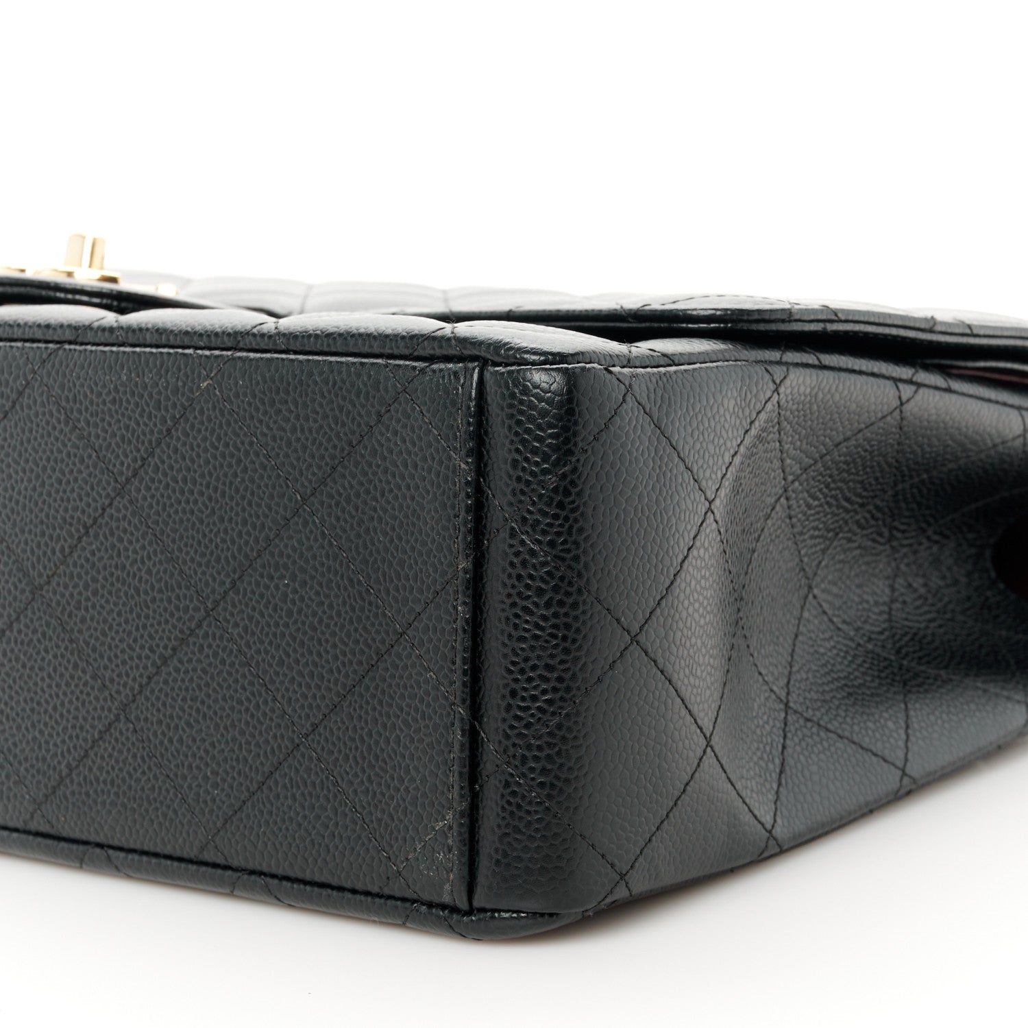 Chanel Caviar Quilted Maxi Double Flap Black 11 of 12