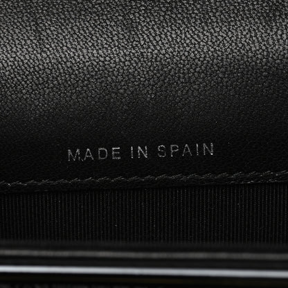 Chanel Patent Quilted Flap Card Holder Black 7 of 9