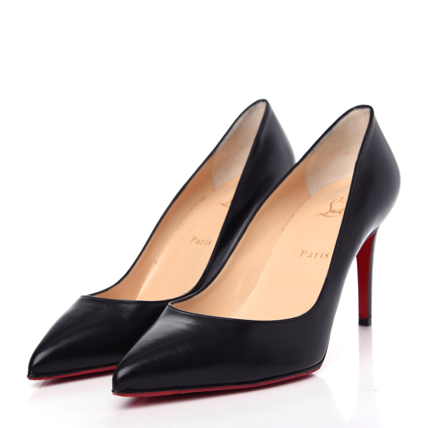 Christian Louboutin Shiny Nappa Pigalle 85 Pumps 40.5 Black 3 of 10
