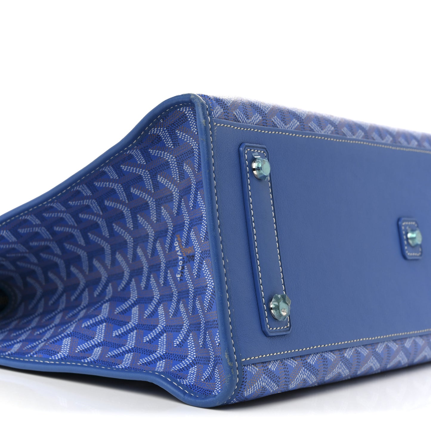 Goyardine Marquises Tote Sky Blue