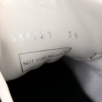 Chanel Calfskin CC Womens Sneakers 36 Black 9 of 9
