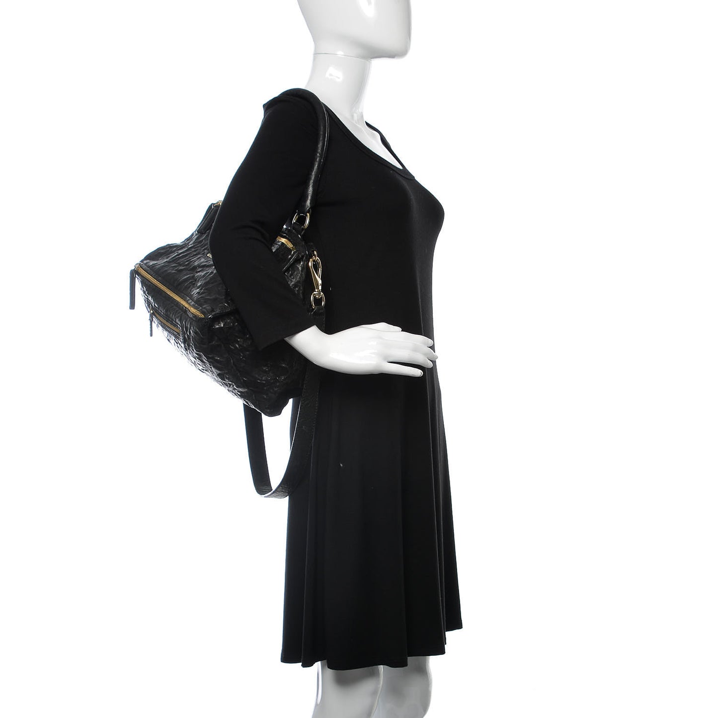 Tumbled Sheepskin Medium Pandora Black