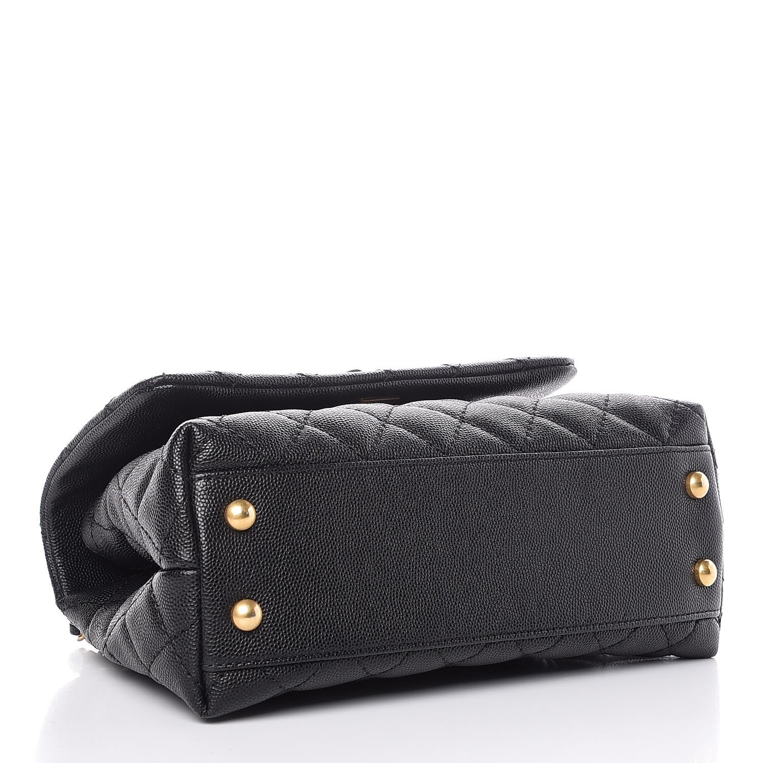 Chanel Caviar Quilted Mini Coco Handle Flap Black 4 of 8