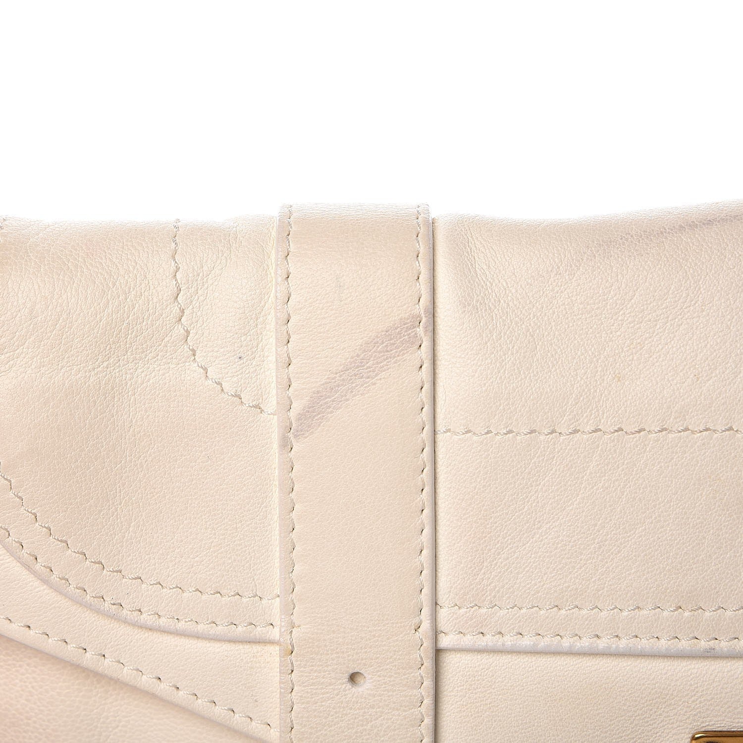 Proenza Schouler Lambskin PS1 Pochette Clutch Ivory 8 of 14
