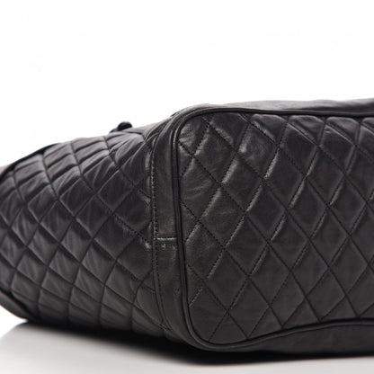 Jimmy Choo Lambskin Chain Embellished Blare Tote Black 6 of 9