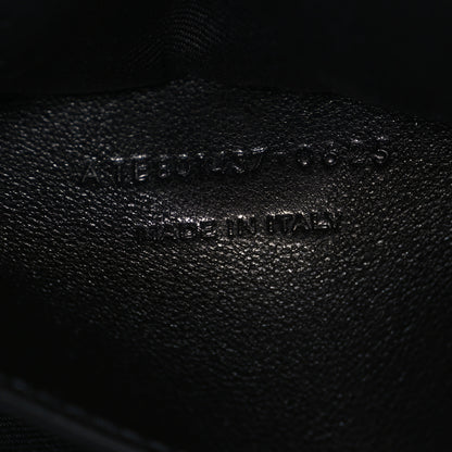 Saint Laurent Lambskin Chevron Quilted Small Loulou Black 8 of 11