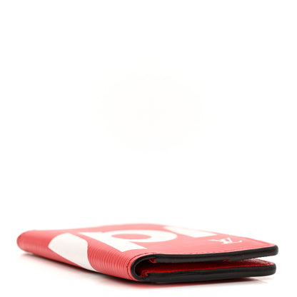 Louis Vuitton X SUPREME Epi Pocket Organizer Red 4 of 6