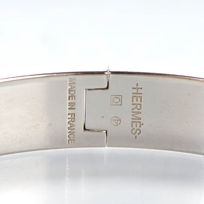 Hermes Enamel Narrow Clic Clac H Bracelet PM Black 3 of 6