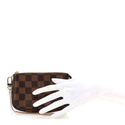 Louis Vuitton Damier Ebene Mini Pochette Accessories 2 of 8