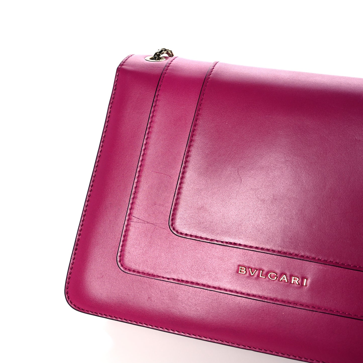 Calfskin Serpenti Forever Shoulder Bag Pink