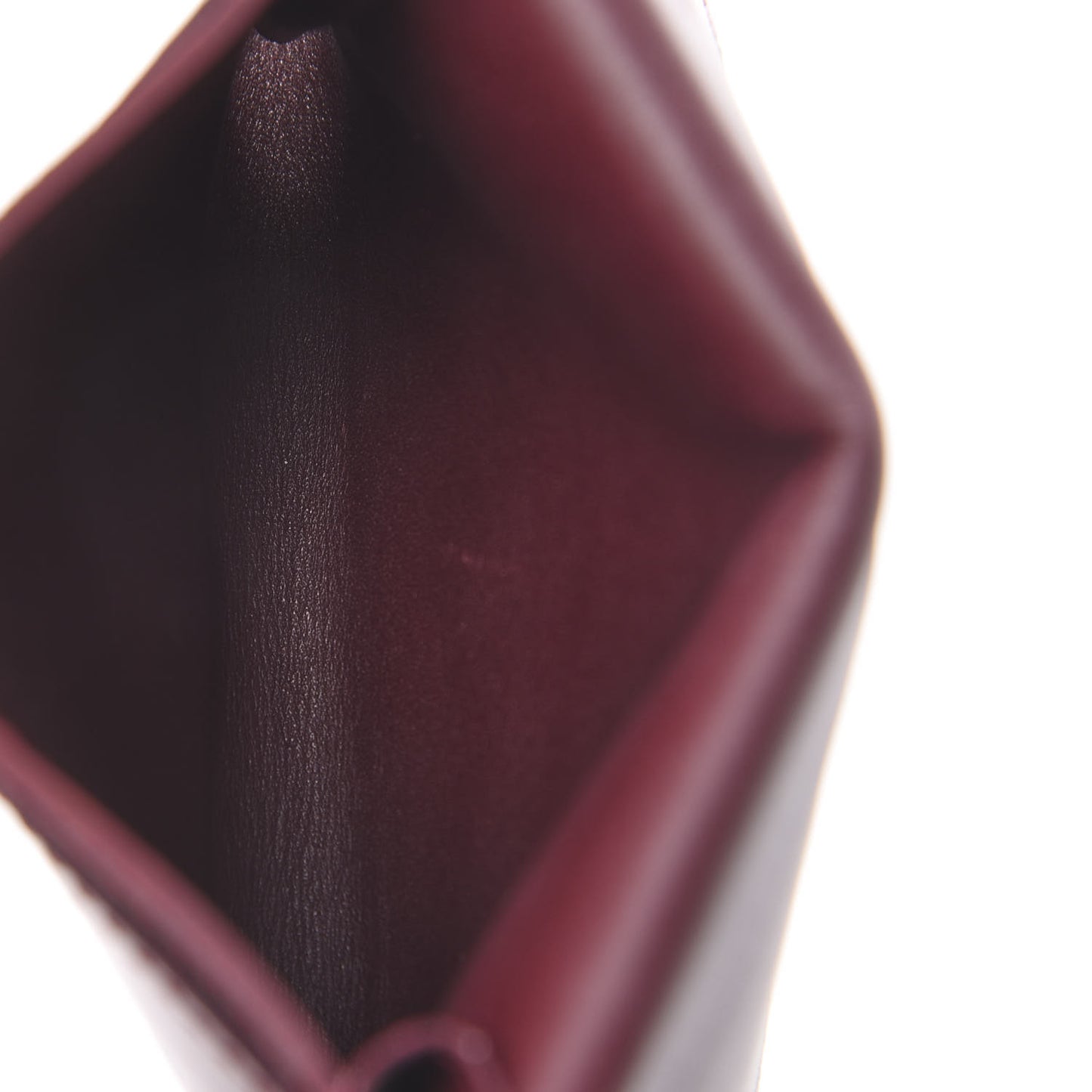 Vernis Business Card Holder Rouge Fauviste