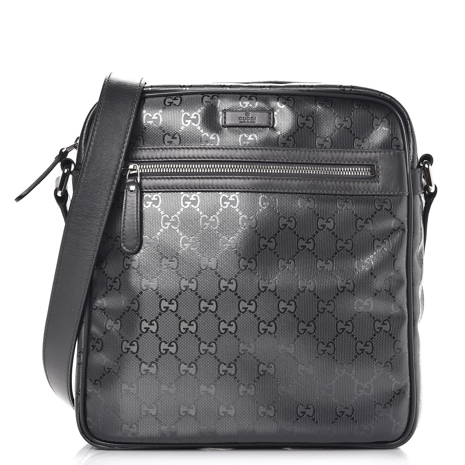 Gucci Imprime Monogram Messenger Bag Grey 1 of 8