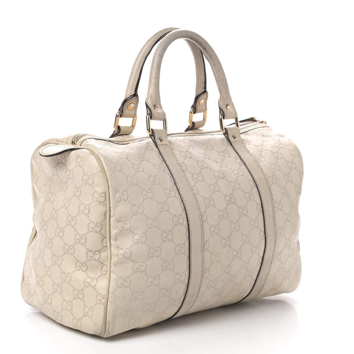 Gucci Guccissima Medium Joy Boston Off White 2 of 5
