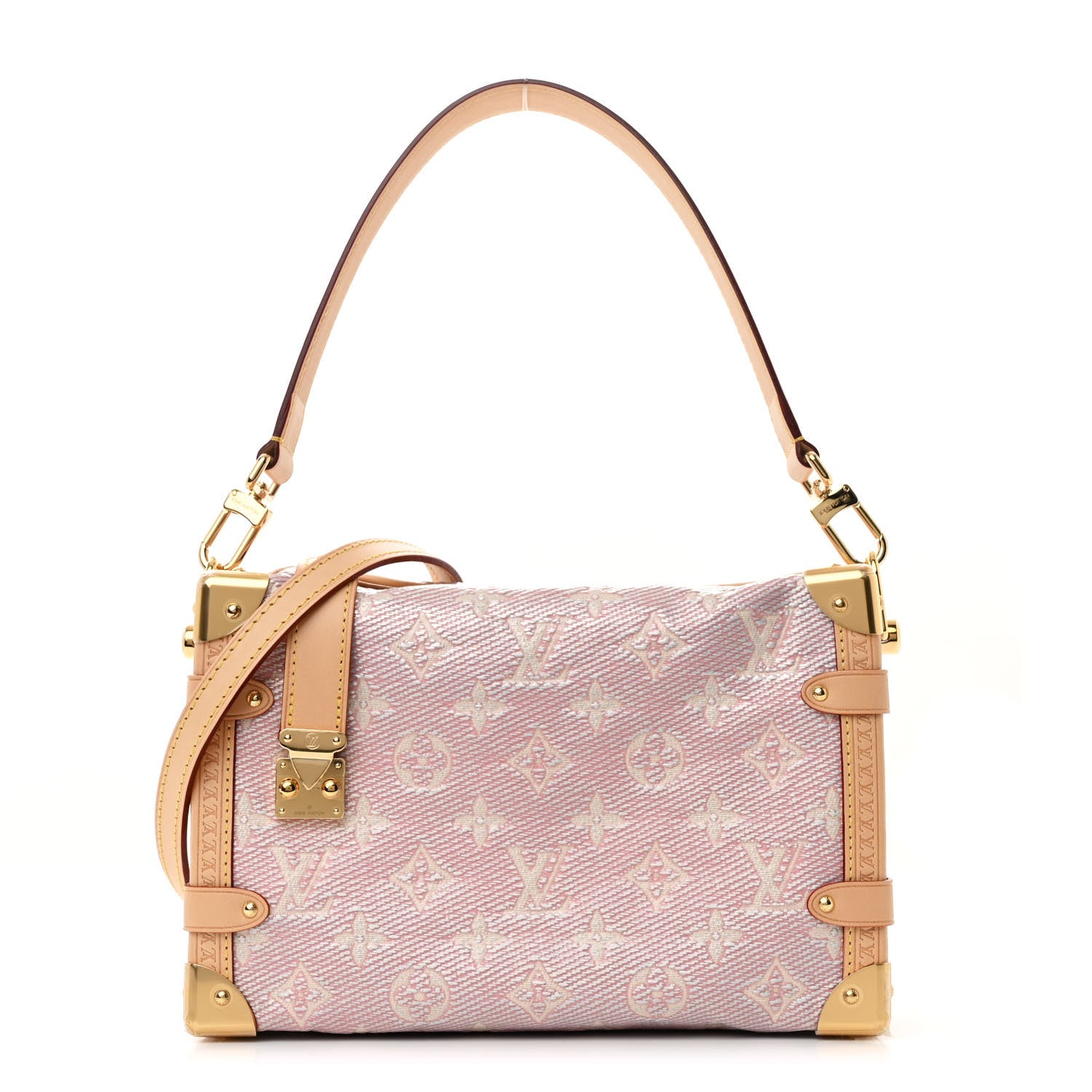 Louis Vuitton Monoglam Side Trunk Rose 1 of 9