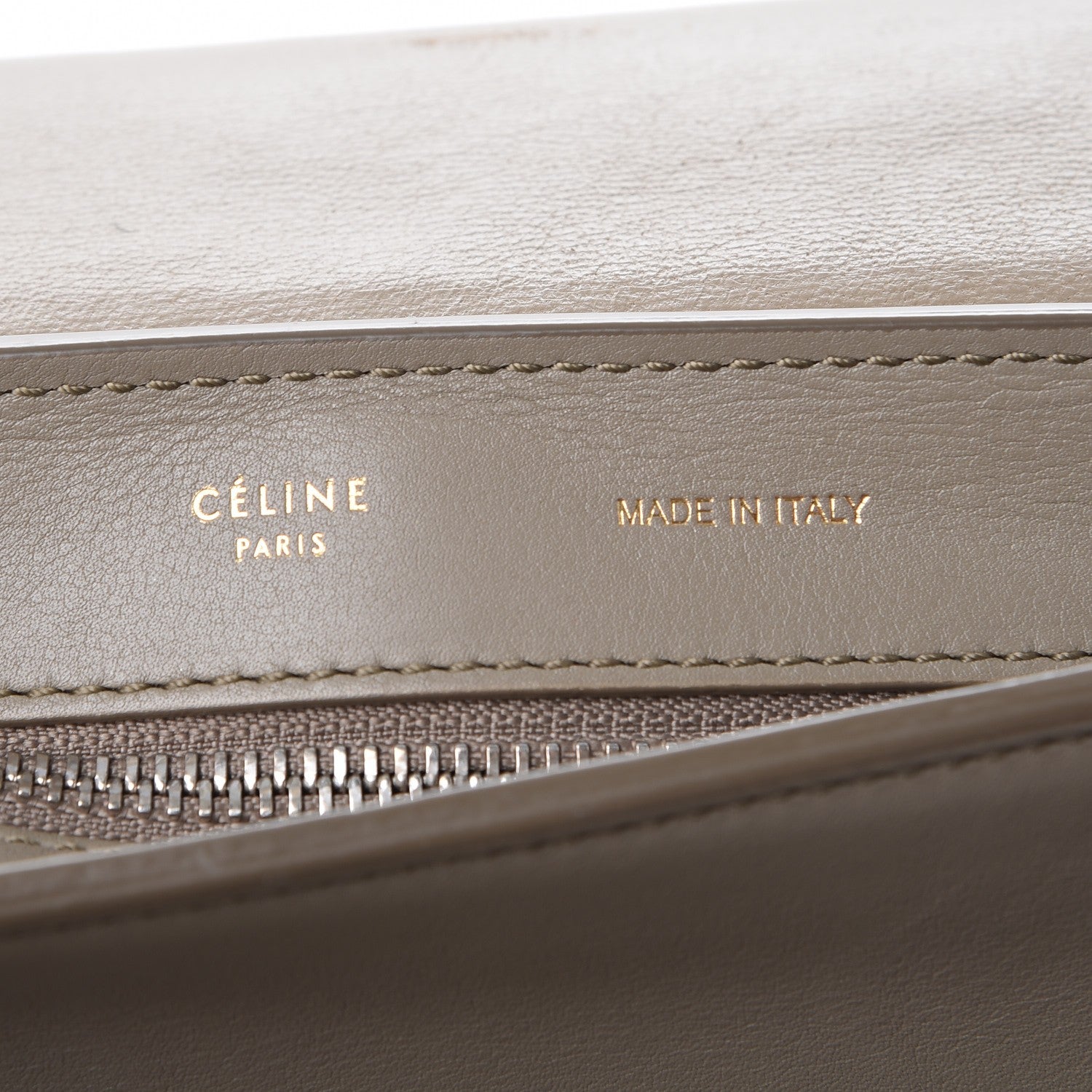 Celine Smooth Calfskin Nubuck Medium Tri-Color Trapeze 7 of 14