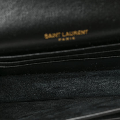 Saint Laurent Smooth Calfskin Sunset Baby Belt Bag Black 5 of 8