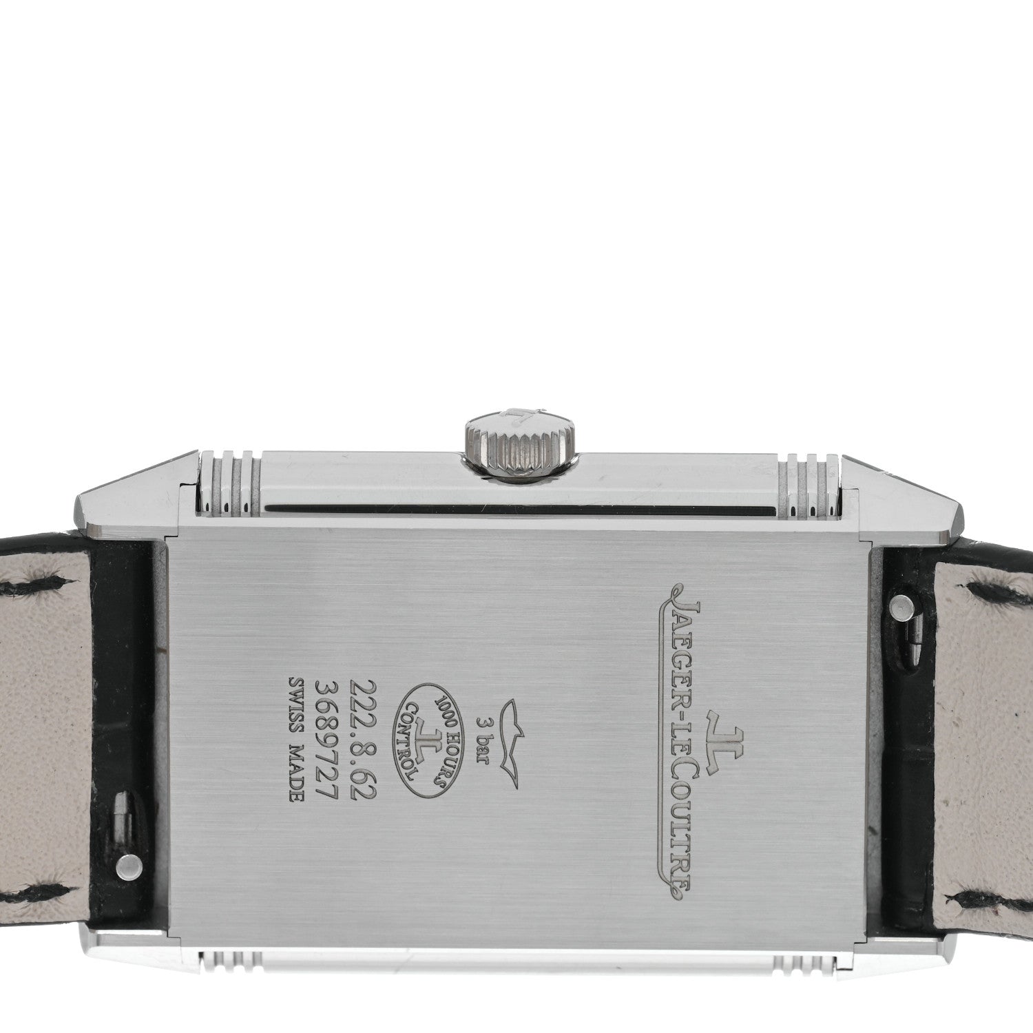 Jaeger-LeCoultre Stainless Steel Alligator 25mm Reverso Classique Manual Winding Watch Q2548440 4 of 5