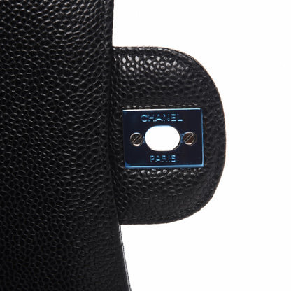 Chanel Caviar Quilted Medium Double Flap Black 5 of 9