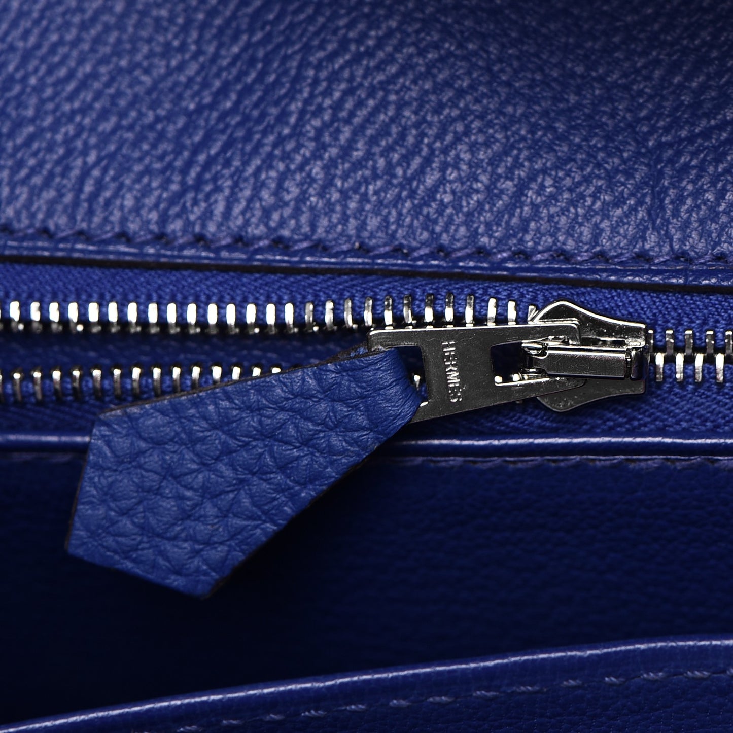 Togo Birkin 30 Bleu Electrique