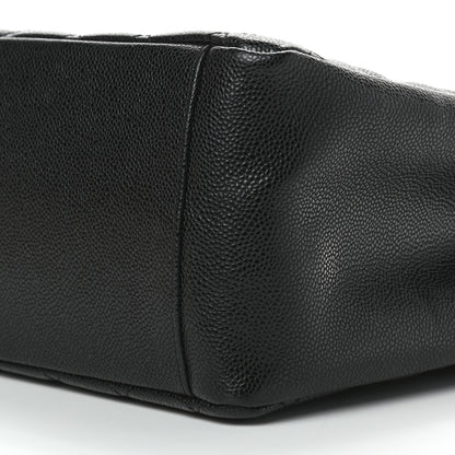 Chanel Caviar Quilted Grand Shopping Tote GST Black 9 of 9
