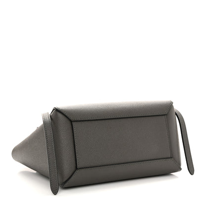 Celine Grained Calfskin Nano Belt Bag Grey 4 of 10
