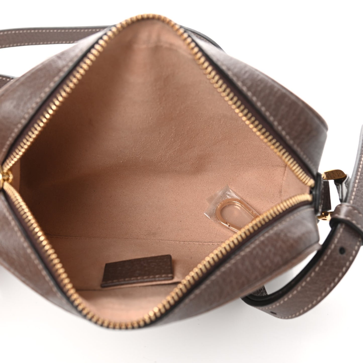 GG Supreme Monogram Web Mini Ophidia Shoulder Bag Brown