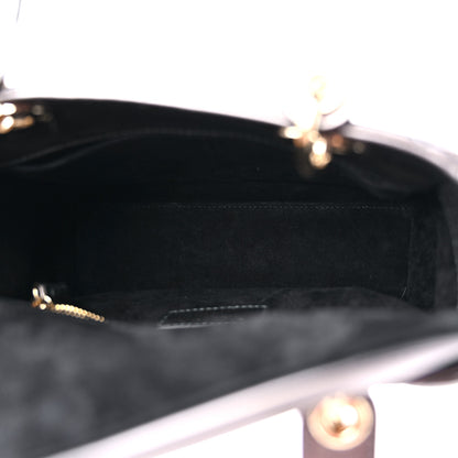 Christian Dior Lambskin Cannage Small My ABCDior Lady Dior Metallic Grey 5 of 11