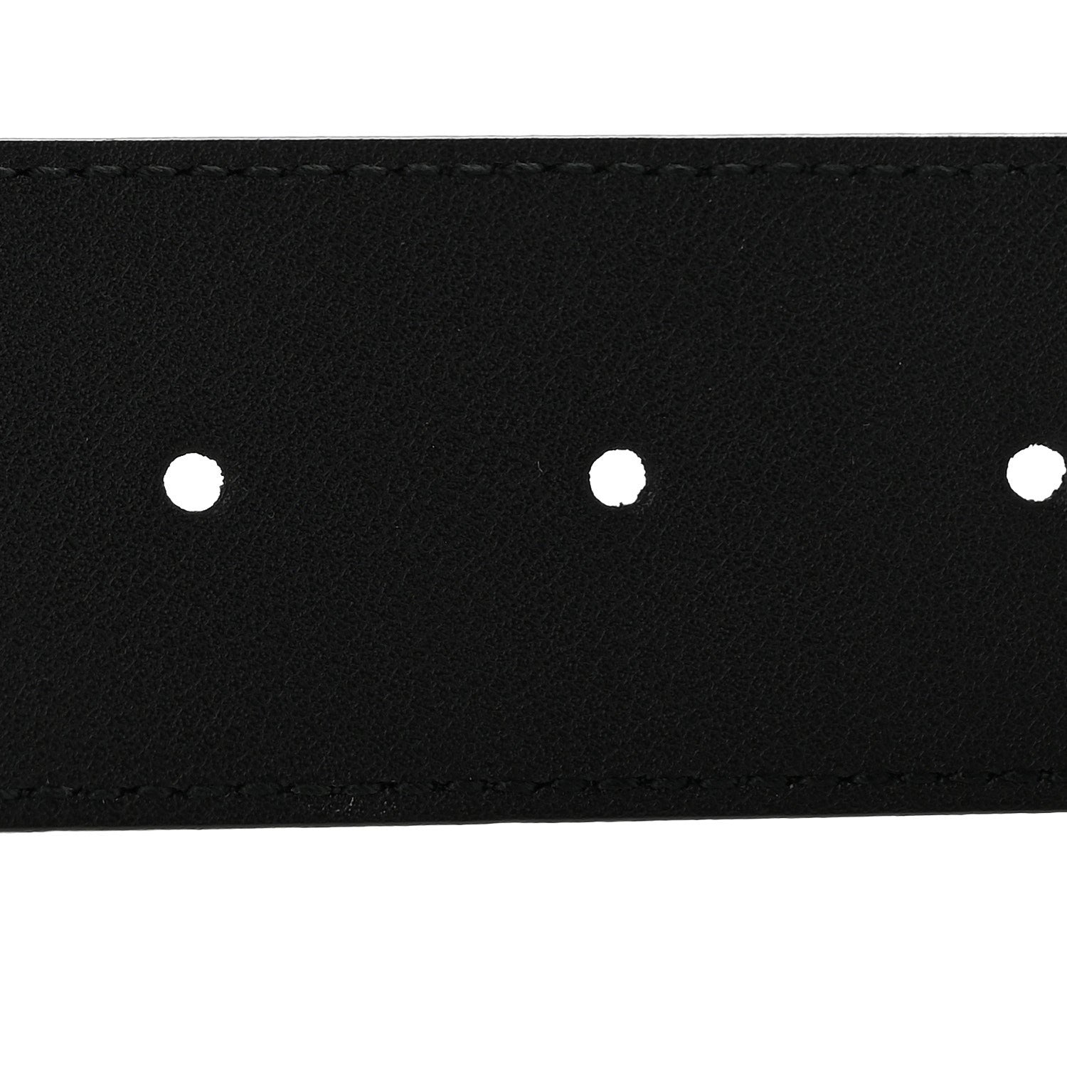 Gucci Moon Calfskin Pearl Double G 40mm Belt 85 34 Black Cream 4 of 7