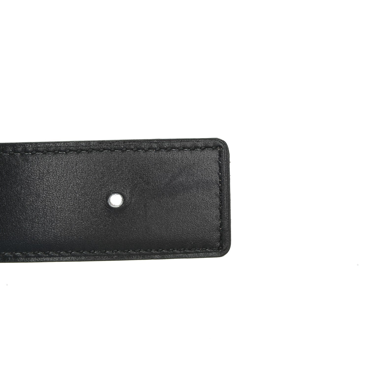 Hermes Box Togo 32mm Belt Strap 90 Black Gold 4 of 8