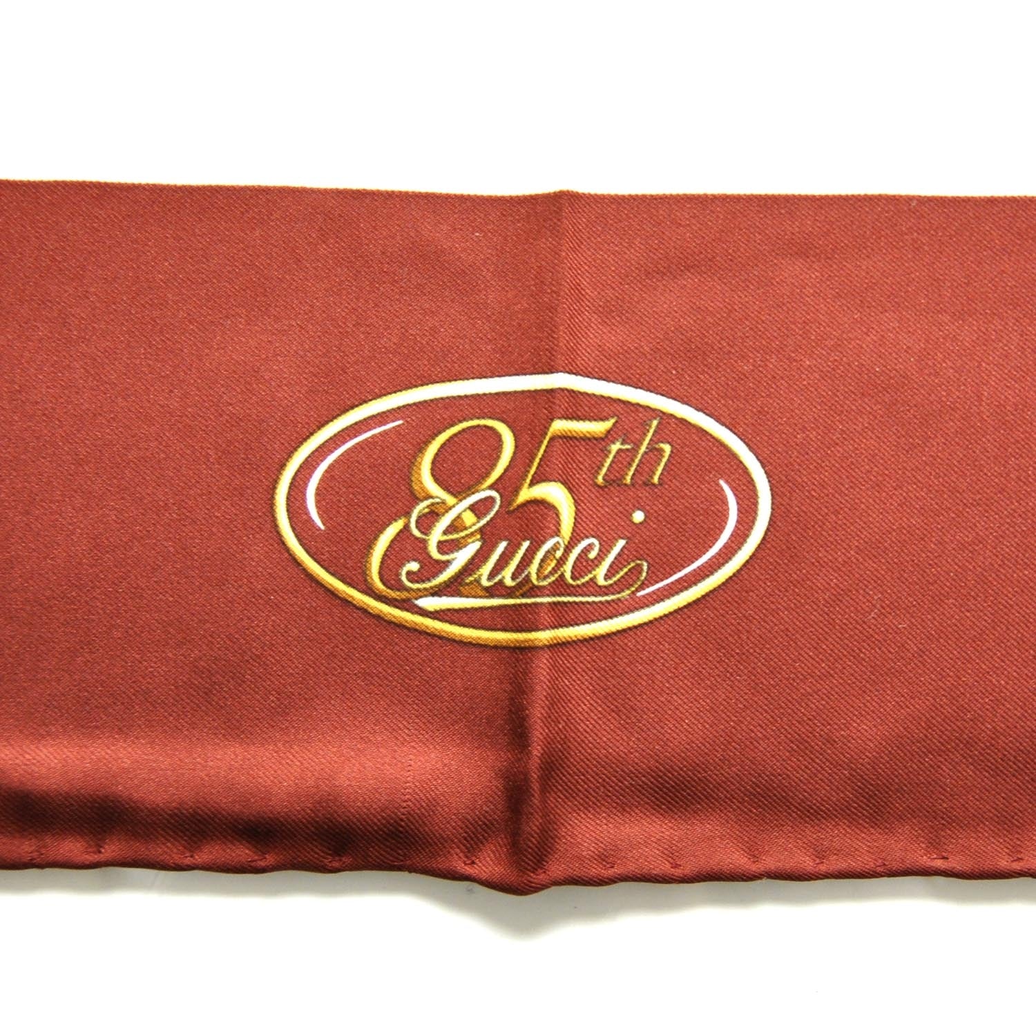 Gucci Silk Briglie Square Scarf Burgundy 2 of 6