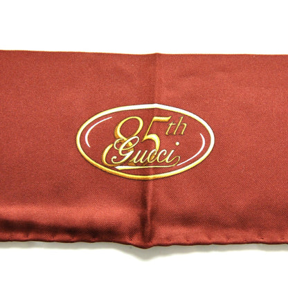 Gucci Silk Briglie Square Scarf Burgundy 2 of 6