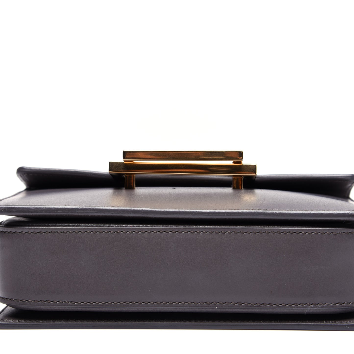 Calfskin Small Classic Lulu Bag Gray