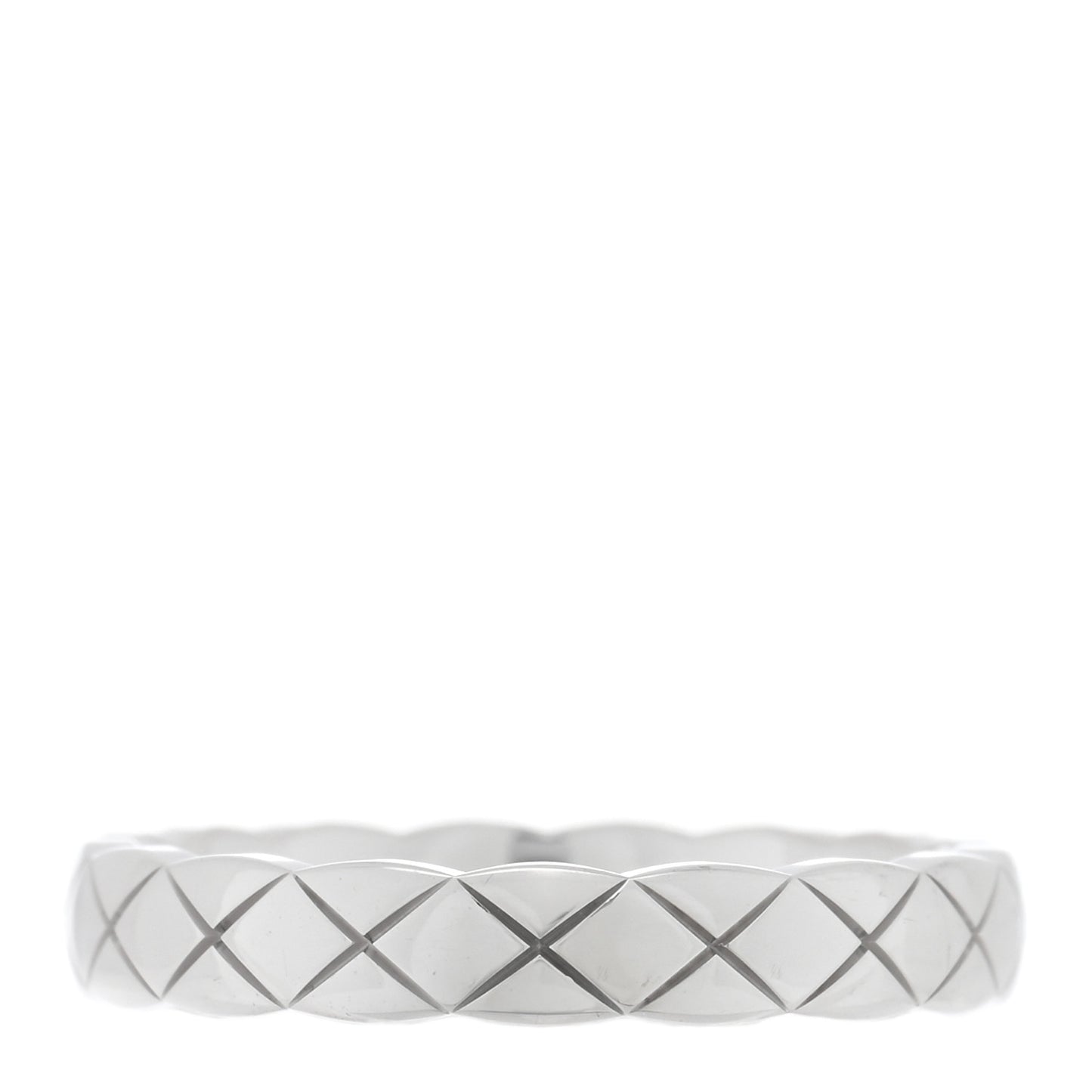 18K White Gold Mini Coco Crush Ring 50 5.25