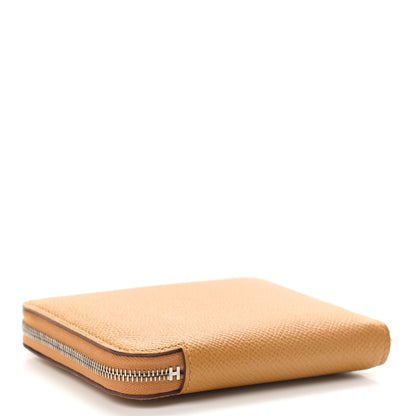 Hermes Epsom Silk'In Compact Wallet Sesame 4 of 7