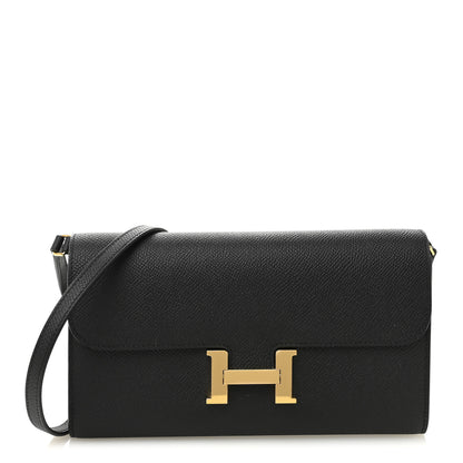 Hermes Epsom Constance Wallet To Go Black 1 of 10