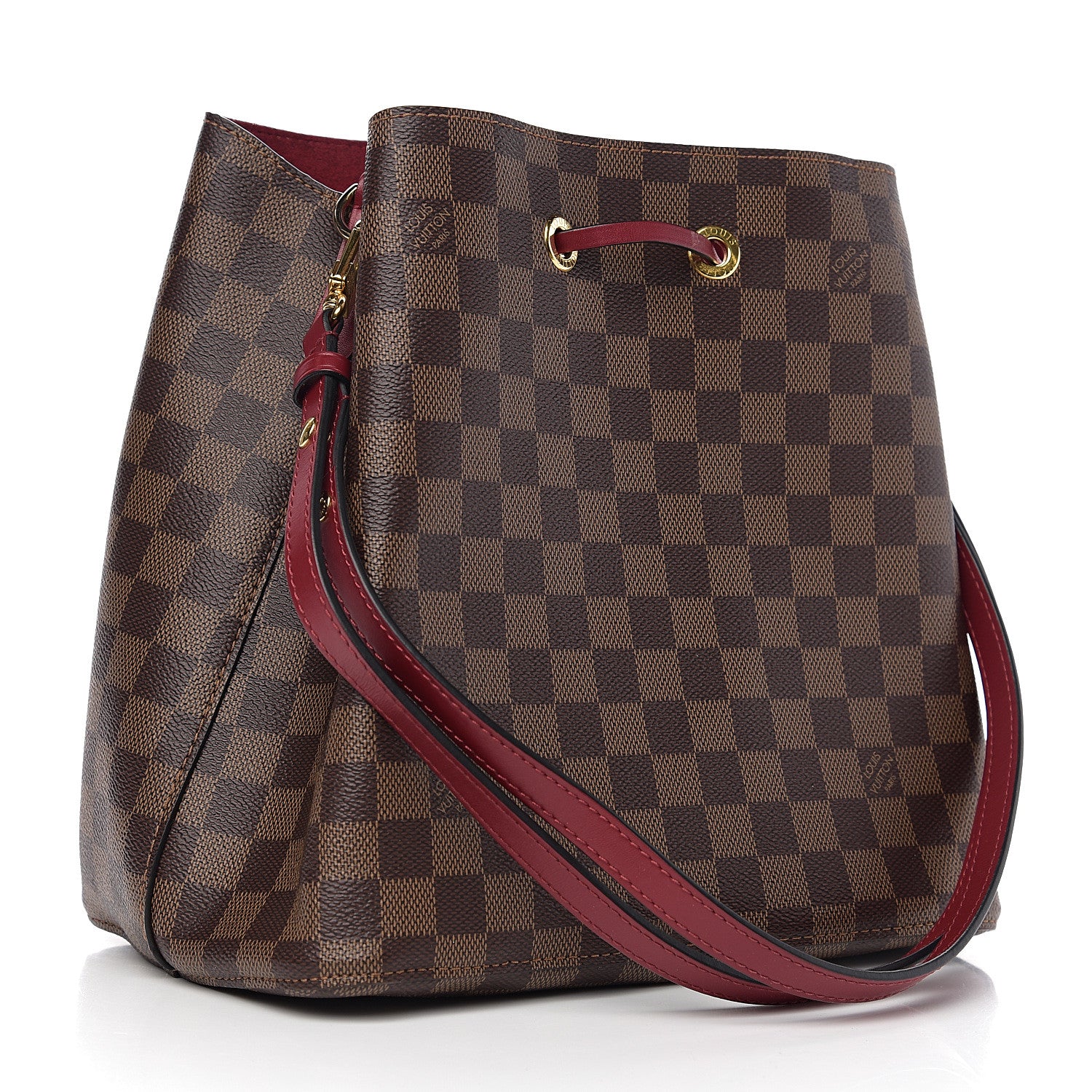 Louis Vuitton Damier Ebene Neonoe MM Cherry Berry 2 of 8