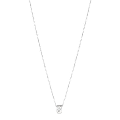 Chanel 18K White Gold Coco Crush Pendant Necklace 1 of 6